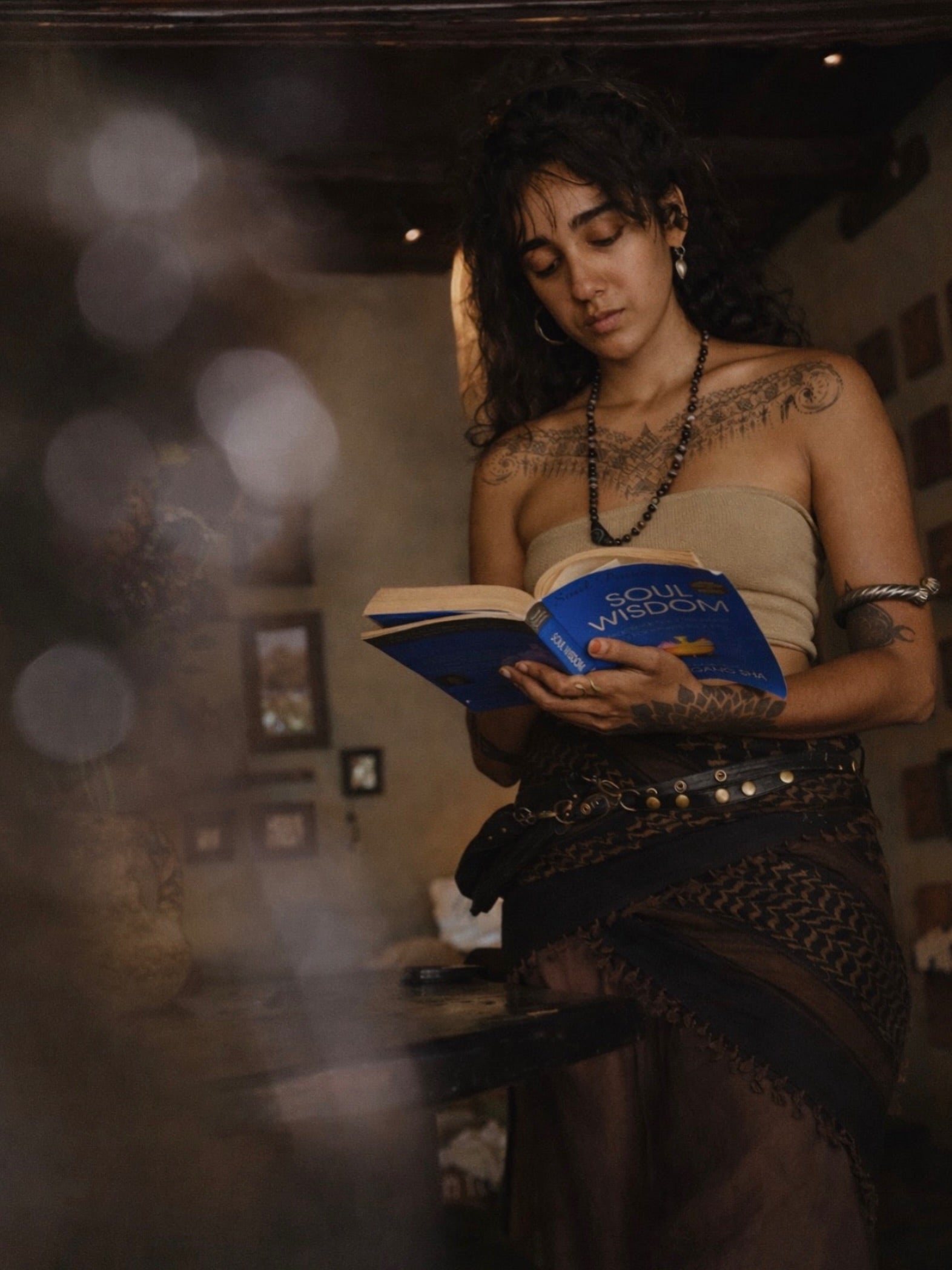 the reading corner — someone’s always in it