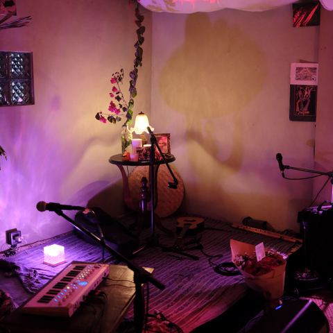 Music, tea, conversations, and a little bit of magic. #Stayconnected
